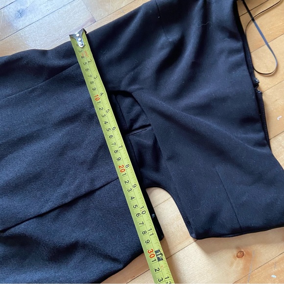 Solace London Black One Shoulder Cut Out Chic Midi Dress - Picture 8 of 11